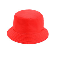 Chapeau Bob Unisexe d'Été en Coton pour l'Extérieur, Personnalisable, Couleur Unie, Boucle Cuivrée, Pliable, Tendance, Protection Solaire