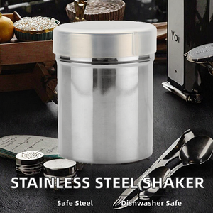 Dingyang, salière et poivrière en acier inoxydable de haute qualité, écologiques, compatibles lave-vaisselle, de qualité alimentaire, pour restaurant, cadeau - Product Image 2