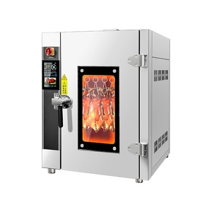 <span class=keywords><strong>Forno</strong></span> Commerciale <span class=keywords><strong>in</strong></span> Acciaio Inossidabile per Anatre Arrostite, Girarrosto Sospeso per la Cottura di Specialità Anatre di Pechino - Product Image 2