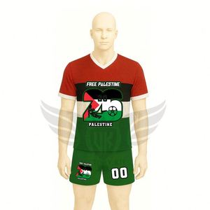 Nouvelle Saison 2026 Maillots de Football Palestine Séchage Rapide T-shirts et Shorts de Football Tenue Respirante pour le Football - Product Image 1