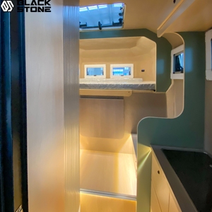 Кровать грузовика кемпер для коротких всплывающих окон кемперов 1500 Fkat Camping F150 слайд на двойной кабине