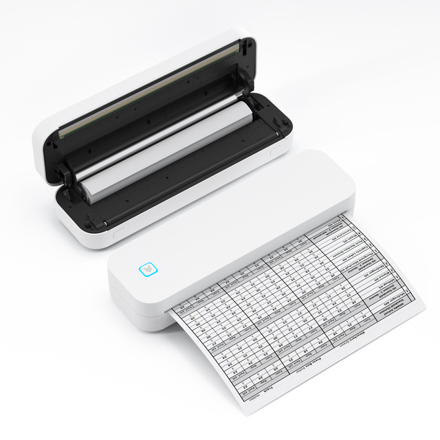 Customized A4 Portable Printer OEM Ink Document Exam Paper Self-Adhesive Thermal Printer for Home Use