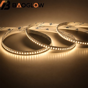 Tira de LED SMD2835 OEM ODM de 180 LED/M, Resistente al Calor, Plateada, CCT, 2 Hilos, DC24V, 16W/M, 8/10mm, Circuito Regulable, Lámpara Flexible para Oficinas - Product Image 2