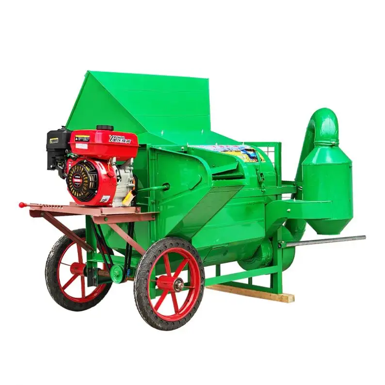 Multi-function Crop Thresher Small Grain Thresher Wheat And Corn And Rice And Beans Grain Thresher