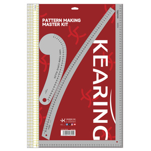 Kearing Kit principal de fabrication de motifs métriques Règle de courbe française en aluminium PMS-4M pour tailleurs - Product Image 1