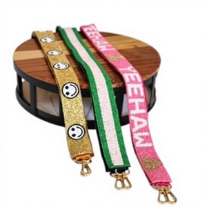 Correa de Hombro Ajustable y Colorida con Diseño de Texto YEHAM, Estilo Vintage y Ecológico, para Bolsos - Product Image 1