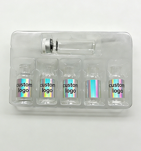 Impresión Personalizada, Embalaje Impermeable para Péptidos, Etiqueta <span class=keywords><strong>de</strong></span> 2 ml/3 ml/10 ml y <span class=keywords><strong>Caja</strong></span> para Péptidos, 1 Paquete <span class=keywords><strong>de</strong></span> 10 Viales, Bandeja <span class=keywords><strong>de</strong></span> Plástico, <span class=keywords><strong>Caja</strong></span> Holográfica - Product Image 3