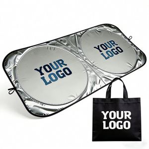 Parasol Plegable para Coche, Protección Solar y Contra el Viento, con Logotipo Personalizado, Aislamiento Térmico, Regalo Promocional para Concesionarios de Autos - Product Image 1