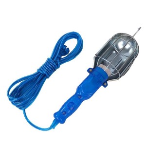 ไฟส่องงานแบบพกพา ฝาครอบเหล็กสีฟ้าใส พร้อมสายไฟ 220V หลอดฮาโลเจน สำหรับใช้กับเครื่องมือกล - Product Image 4