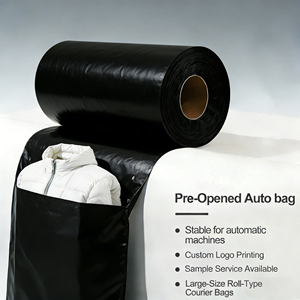Bolsas Preabiertas Personalizadas en Rollo para Juegos de Sábanas, Abrigos y Chaquetas de Invierno con Máquina de Empaquetado Express Bag - Product Image 1