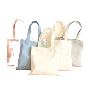 Custom Print 100% Organic Plain Canvas Cotton <b>Reusable</b> Tote <b>Bags</b> Eco-Friendly Recyclable Shopping <b>Bag</b> - Product Image 3