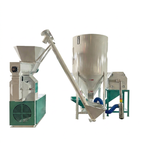 Usine complète de production de granulés d'aliments pour animaux 5-8t/h avec changement de matrice en 30 minutes, permettant de gagner 3 heures par semaine pour les usines de traitement des aliments. - Product Image 1