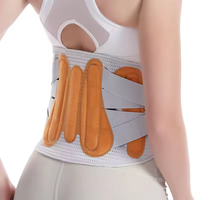 Ceinture de soutien lombaire de nouvelle conception, respirante et douce en polyester/spandex, pour les douleurs dorsales, la sciatique et les hernies discales