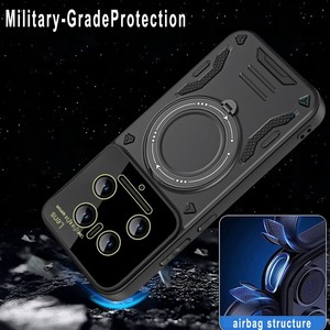 Coque de téléphone pour <span class=keywords><strong>Xiaomi</strong></span> <span class=keywords><strong>Redmi</strong></span> <span class=keywords><strong>Note</strong></span> 14 13 Pro Plus 14t 14c + Poco M6 X6 5G 12 11 4G étuis pour smartphone béquille housse de téléphone portable - Product Image 4
