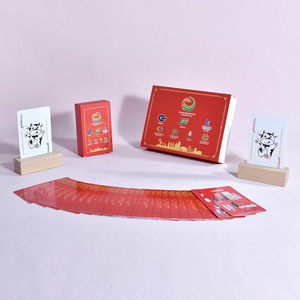Cartas de Juego de Alta Calidad, Impresas a Medida, de Lujo, de Doble Cara, Reciclables, Personalizables, en Caja, para Fiestas Familiares, Duraderas - Product Image 2