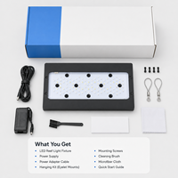 Lámpara LED Marina de Espectro Completo de 240W para Acuarios de Arrecife de Coral, Programable por WiFi a través de Aplicación