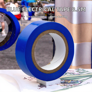 <span class=keywords><strong>Cinta</strong></span> <span class=keywords><strong>Aislante</strong></span> Eléctrica de PVC KV, 9M, Azul, 176F Temperatura Máxima, Adhesiva para Uso Doméstico, Rollo Grande para Todo Clima, Venta al Por Mayor - Product Image 4