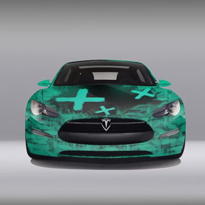 WRAPMASTER 1,52*20 metros Verde Negro automotriz envoltura de vinilo fresco envoltura de coche - Product Image 3