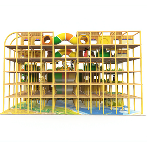 Tùy chỉnh cao tầng trong nhà Thiết bị sân chơi cho trẻ em người lớn rừng phong cách lớn trượt bóng hồ bơi công viên giải trí sân chơi trong nhà - Product Image 5