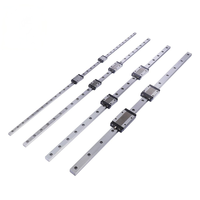 Rail de guidage linéaire bloc coulissant bloc de guidage roulement glissière 1500mm Rexroth CNC routeur Rail Hiwin CNC haute vitesse haute précision