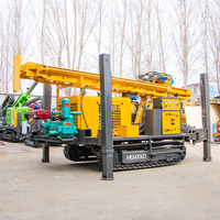 Machine de forage de puits portable à chenilles de Bulgarie, équipement de forage de puits d'eau à vendre à prix avantageux