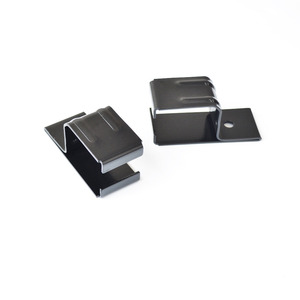 Kit de puerta exterior de Casa de carro doble RHETECH, diseño de garaje de granja del <span class=keywords><strong>Sur</strong></span> moderno clásico, pista de caja plateada de acero duradero - Product Image 3