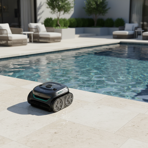 Robot Limpiafondos Inalámbrico Multifuncional que Limpia Completamente el Fondo y las Paredes <span class=keywords><strong>de</strong></span> la Piscina, Limpiador <span class=keywords><strong>de</strong></span> Piscinas Inteligente, Solución <span class=keywords><strong>de</strong></span> Limpieza <span class=keywords><strong>de</strong></span> Piscinas - Product Image 1