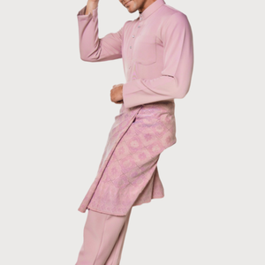 SIPO Eid Fabricantes Diseños Butang Bulan Bintang Budak Lelaki Kurung Venta al por mayor en Vietnam Malasia Botón para hombres Baju Melayu - Product Image 6