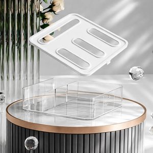 <b>Storage</b> Bag Organizer with clear Window Stackable <b>Storage</b> <b>Drawer</b> Acrylic <b>Plastic</b> Bag <b>Storage</b> Kitchen Ziplock Bag Organizer - Product Image 5