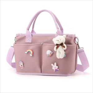 Bolsa de Pañales de Maternidad Multibolsillos con Bolsa para Biberones, Bolsa para Alimentos y Cambiador - Product Image 4