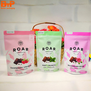 Sacchetto <span class=keywords><strong>Doypack</strong></span> Personalizzato in PET per Alimenti con Chiusura a Zip Superiore, Busta in Alluminio Mylar per Caramelle, Cioccolato e Snack - Product Image 3