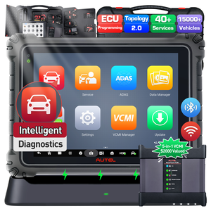Scanner Autel Maxisys Ultra Versão 2025, Ferramenta de Diagnóstico OBD2 com Kit Scanner e VCMI 5 em 1 - Product Image 1