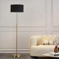 Lampe sur pied LED moderne minimaliste nordique, idéale pour la chambre à coucher, le salon, le chevet et le bureau.