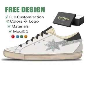 Scarpe da Skateboard con marchio OEM scarpe da Skateboard piatte Unisex in vera pelle di alta qualità con il tuo Logo scarpe stile sporco personalizzate