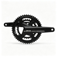 Pédalier à manivelle latérale 170 mm, axe 29 mm, en alliage d'aluminium 6061-T6, conception à montage direct, compatible avec les systèmes de transmission 11/12 vitesses