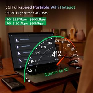 U50 5G Pocket WiFi ฮอตสปอตสำหรับการเดินทางทั่วโลก, CloudSIM ฮอตสปอตส่วนตัว ความจุสูงสำหรับการใช้งานระหว่างประเทศ K411 - Product Image 2