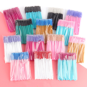 <span class=keywords><strong>Cepillo</strong></span> <span class=keywords><strong>de</strong></span> <span class=keywords><strong>Pestañas</strong></span> Desechable Rosa y Negro, 50 Unidades, <span class=keywords><strong>Cepillo</strong></span> para Extensión <span class=keywords><strong>de</strong></span> <span class=keywords><strong>Pestañas</strong></span> y Rímel - Product Image 3