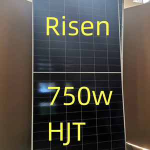 En stock panneau solaire bifacial Hjt n Type Pv 750 w 750 w 740w 705w 700w 600w 24bb Rsm132-8-710 - Product Image 1