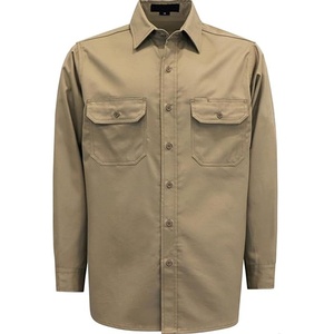 Abbigliamento di Sicurezza, Camicie FR Estive Resistenti alle Fiamme, Camicia in Twill con Bottoni in Cotone NFPA2112 6.5OZ, Protezione CAT2 Contro l'Arco Elettrico per Uomo - Product Image 5