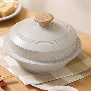 เกาหลี Nonstick หม้อซุปหม้อเครื่องครัวชามจาน Bibimbap หม้อหม้อพร้อมฝาปิด - Product Image 1