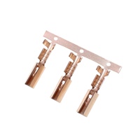 Connecteur de prise triangulaire 3.0~2.5 pour câble d'alimentation de fauteuil de massage médical et couverture électrique, avec borne en cuivre phosphoreux