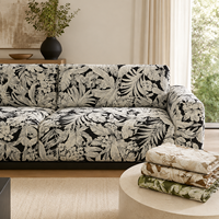 Tissu Jacquard Personnalisé pour Ameublement, Tissu Jacquard Teint en Fil Premium 420GSM, Tissu pour Canapé