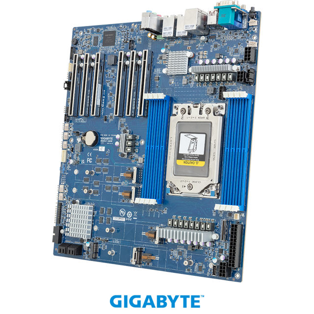New Gigabyte MH53-G40 WRX90 Workstation Motherboard Support AMD Ryzen Threadripper 7000WX 9000 WX Series Processor