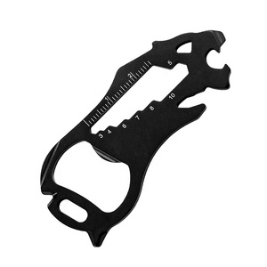 Porte-clés EDC en forme de tigre accessoire Portable outils multifonctionnels Mini outils EDC d'extérieur en acier inoxydable - Product Image 2