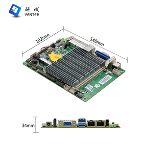 Factory J1900 Single DDR3 HD VGA Dual-Band LAN <b>Mini</b>-PCIE WIFI <b>Mini</b> <b>Pc</b> 3.5 Inch Fanless Motherboard - Product Image 2