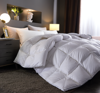 Usine hôtel cinq étoiles luxe Jacquard Satin couette 100% coton couette soie Polyester remplissage pour usage domestique matelassé