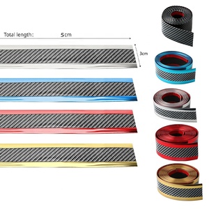 Bande de <span class=keywords><strong>protection</strong></span> anti-rayures pour voiture 5CM, accessoires extérieurs, <span class=keywords><strong>pare</strong></span>-chocs, <span class=keywords><strong>coffre</strong></span>, seuils de porte, autocollant de <span class=keywords><strong>protection</strong></span> de seuil - Product Image 2