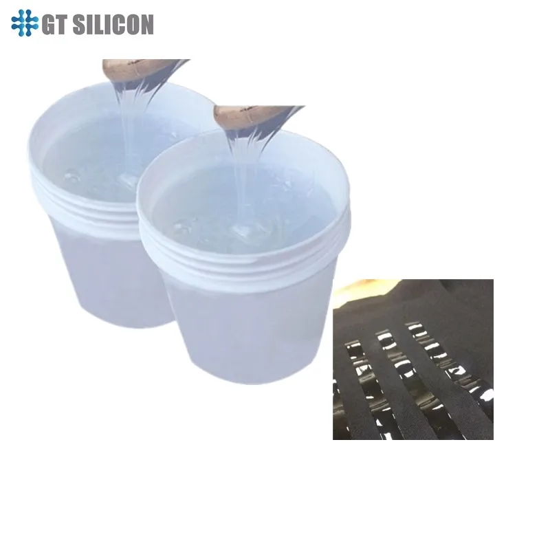 Good Fluidity Custom Brand LSR Liquid Silicone Rubber For Silicone Screen Printing