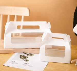 Boîte Cadeau Présentoir Jetable à Impression Personnalisée pour Gâteau, Roulé <span class=keywords><strong>Suisse</strong></span>, Dessert, avec Couvercle, <span class=keywords><strong>Prix</strong></span> Raisonnable - Product Image 6