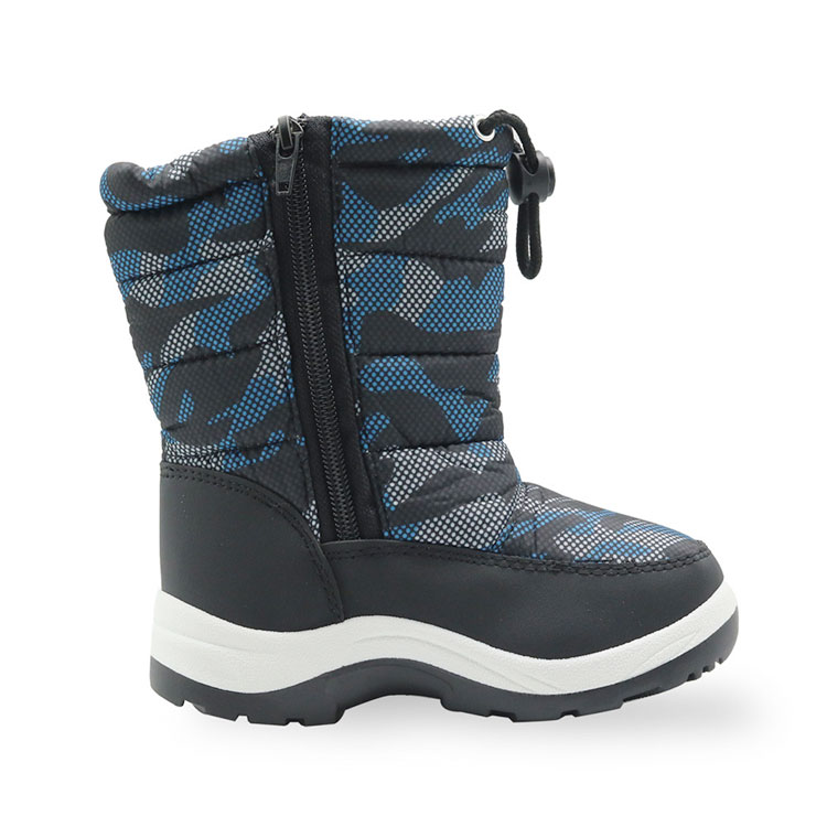 Новое поступление, зимние сапоги Ткань Материал 2021 Новый полиуретанового непромокаемого покрытия для дети, мальчики, зима, большой размер, женские ботильоны